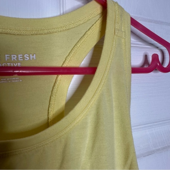 Joe Fresh Tank Top Yellow Size Extra Large - Picture 5 of 16